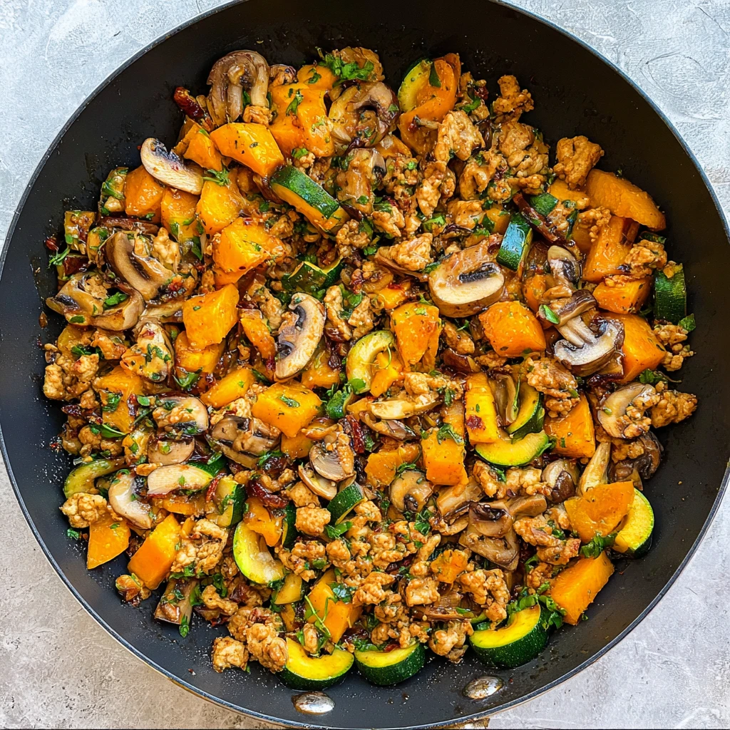 Asian Ground Chicken Stir Fry