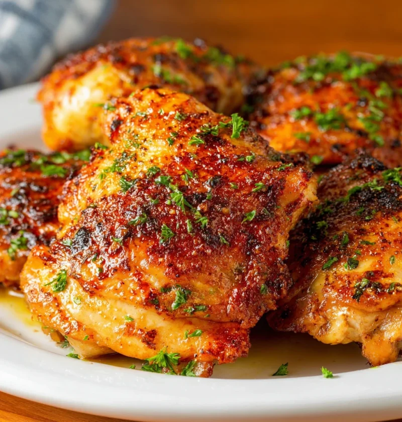 Baked Chicken Thighs