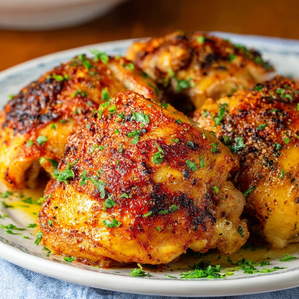 Baked Chicken Thighs