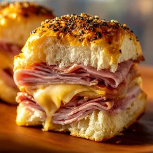 Baked Club Sliders