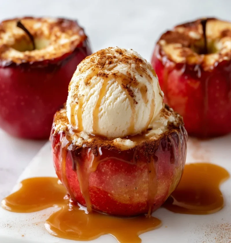 Cheesecake Stuffed Apples Recipe