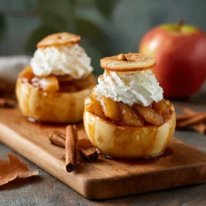 Cheesecake Stuffed Apples Recipe