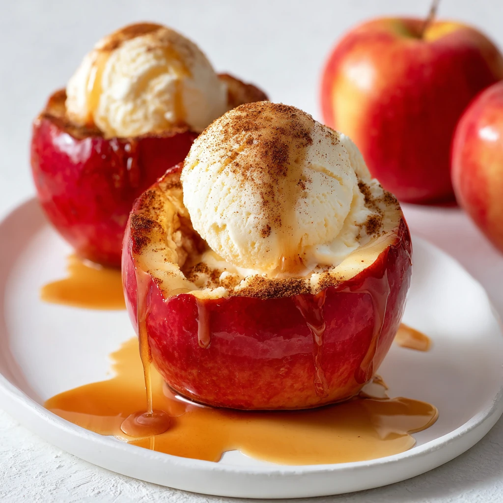 Cheesecake Stuffed Apples Recipe
