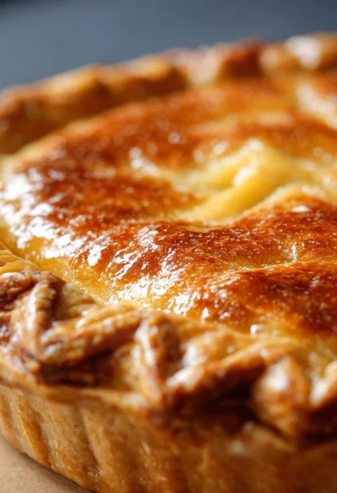 Classic Honey Pie Creamy Custard Dessert