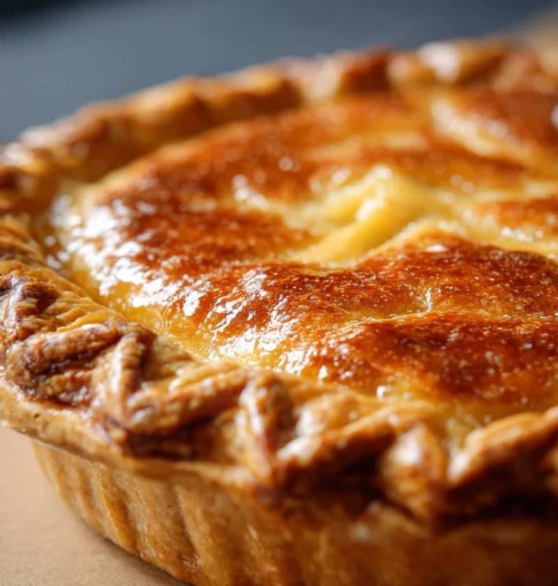 Classic Honey Pie Creamy Custard Dessert