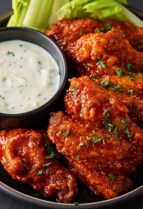 Crispy Buffalo Wings Recipe