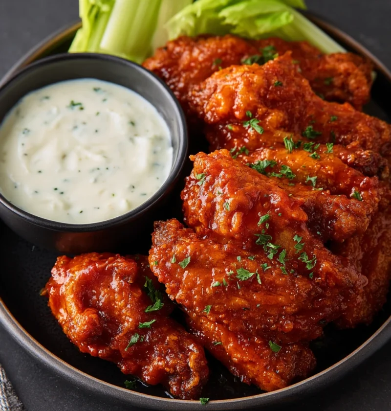 Crispy Buffalo Wings Recipe