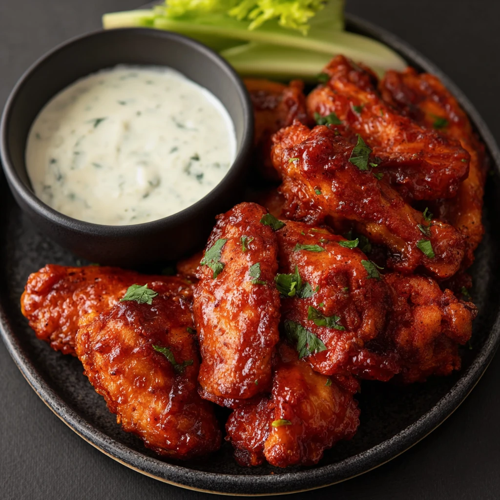 Crispy Buffalo Wings Recipe