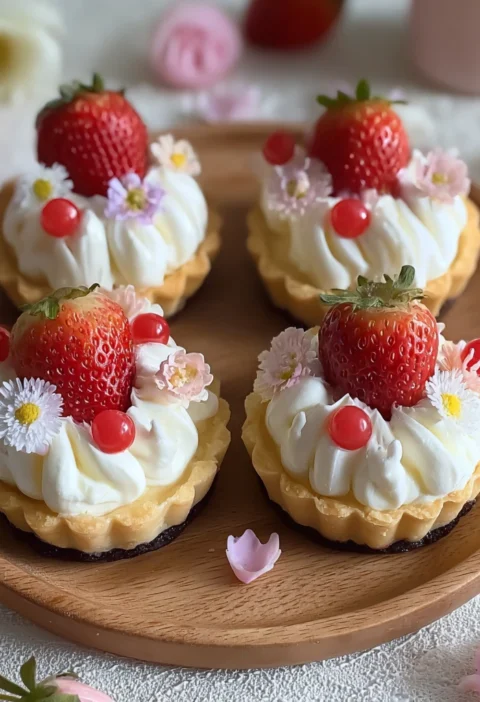Delightful Miffy Strawberry Cheesecake Tartlets Any Occasion