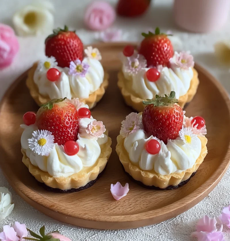 Delightful Miffy Strawberry Cheesecake Tartlets Any Occasion