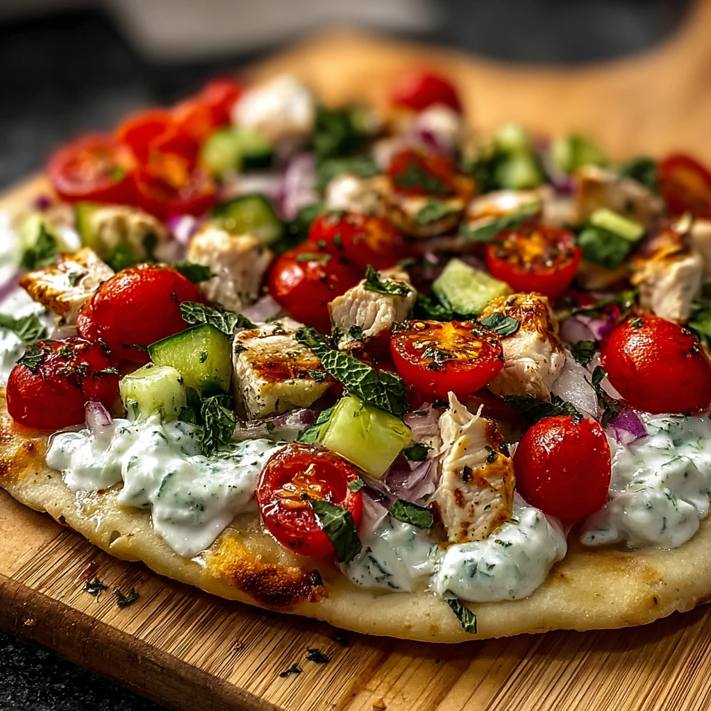 Discover Delightful Tzatziki Chicken Pizza Recipe Today