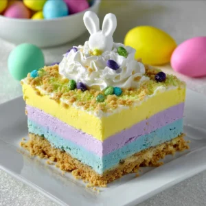 Easter Cheesecake Lasagna