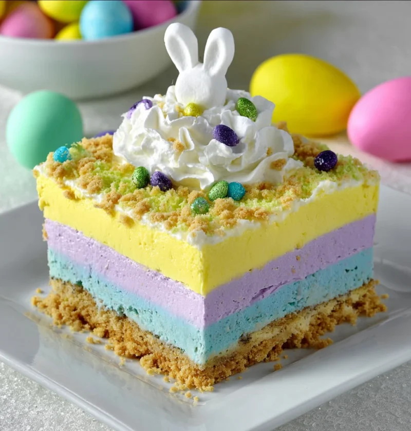 Easter Cheesecake Lasagna
