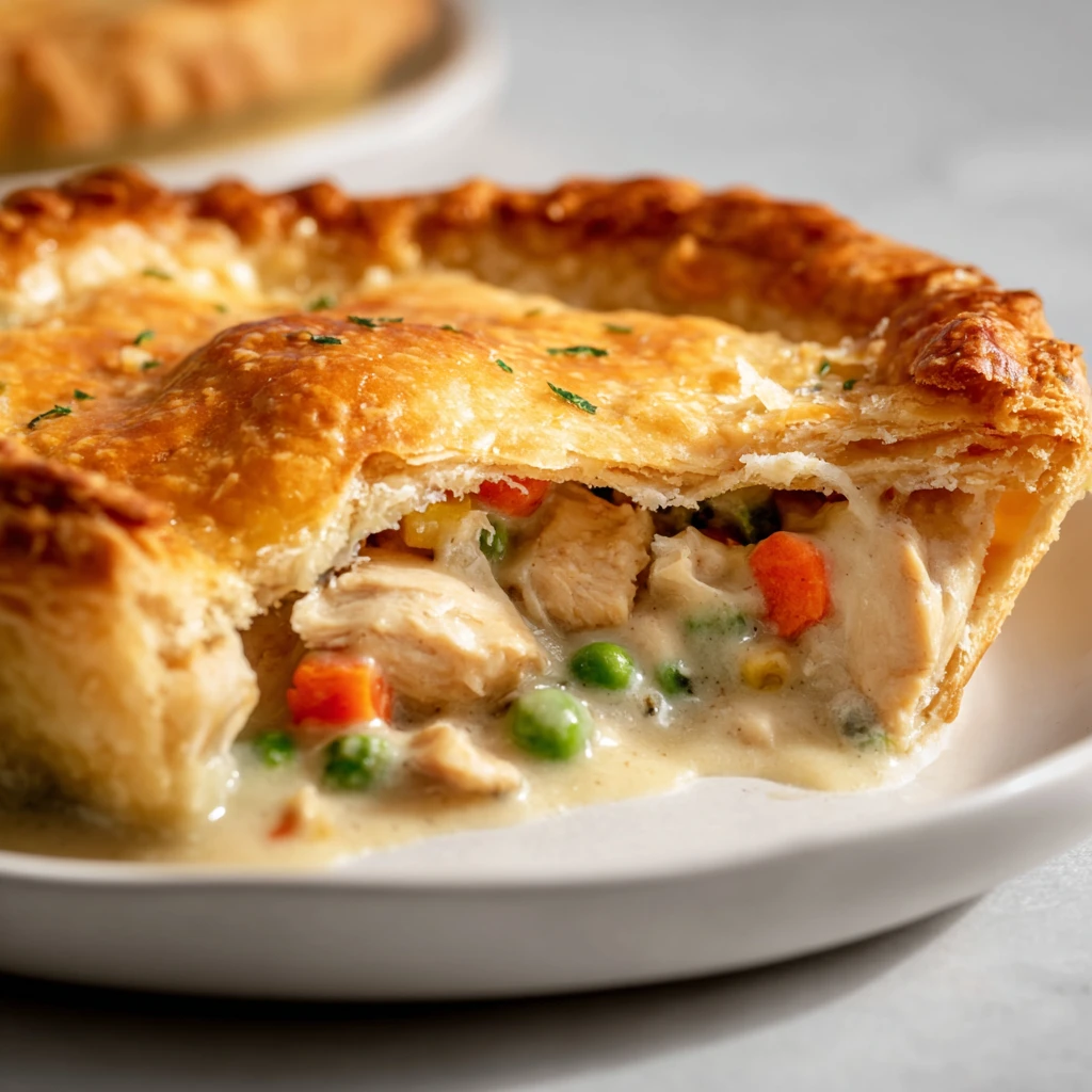 Easy Crustless Chicken Pot Pie – Cozy One‑Pan Comfort