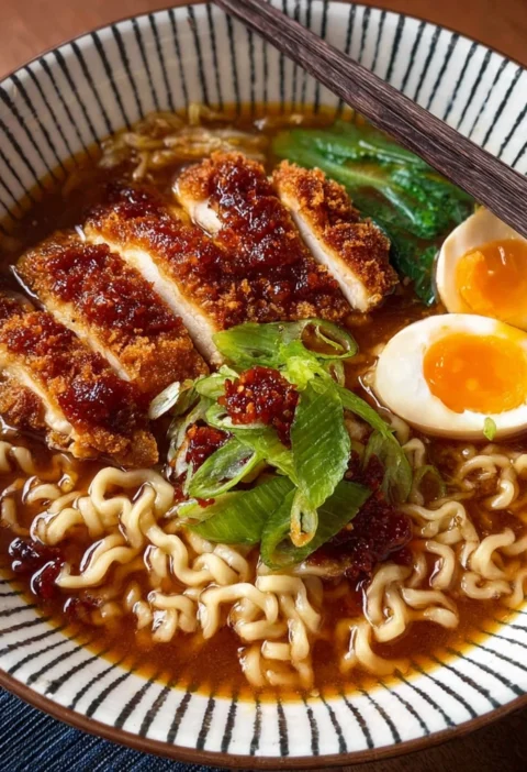 Gochujang Honey Chicken Ramen