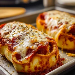 Indulge in Cheesy Pepperoni Roll-Ups for a Delicious Treat