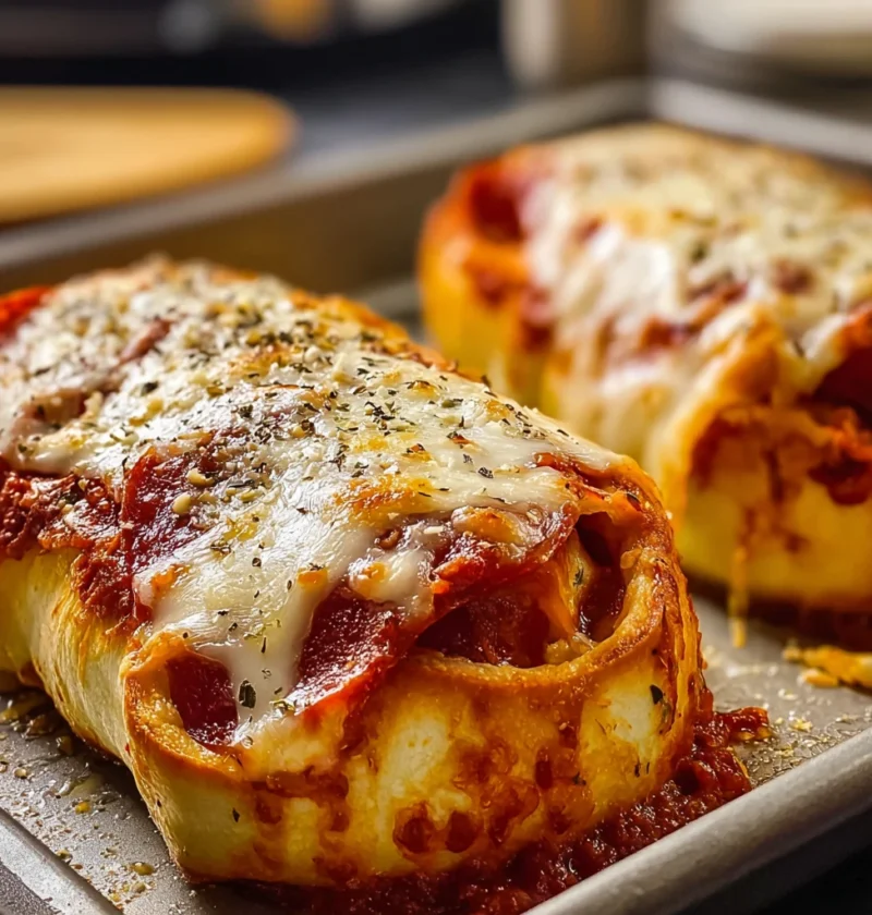 Indulge Cheesy Pepperoni Rollups Delicious Treat