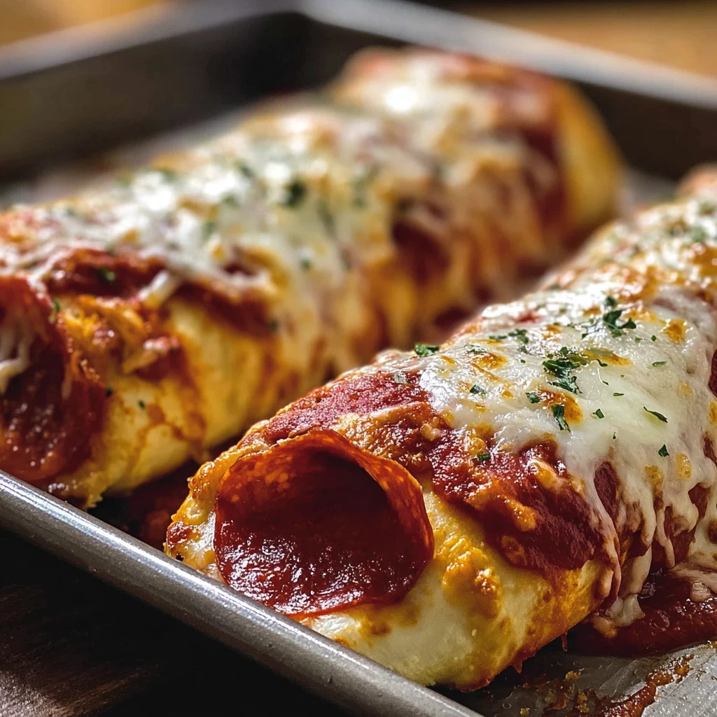 Indulge Cheesy Pepperoni Rollups Delicious Treat