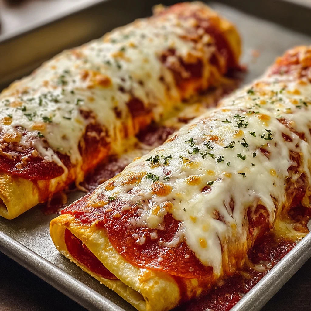 Indulge Cheesy Pepperoni Rollups Delicious Treat