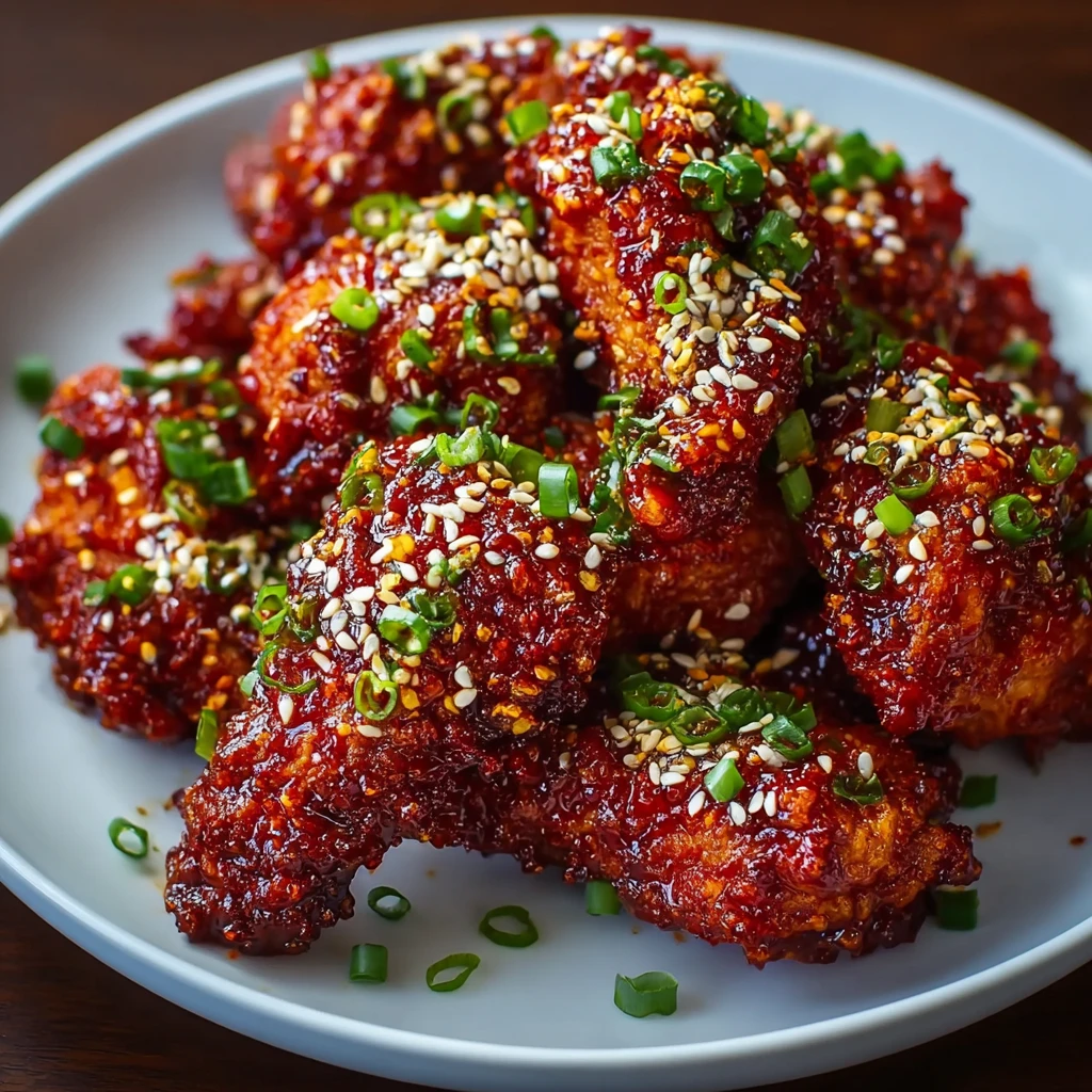Korean Fried Chicken Crispy Saucy Absolutely Addictive