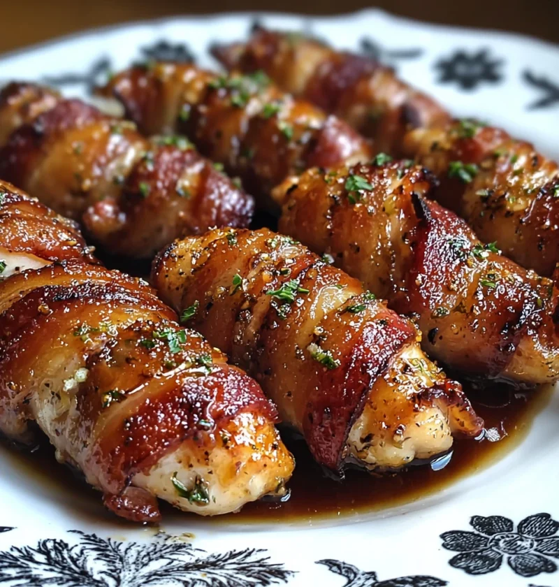 Make Irresistible Bacon Wrapped Chicken Tenders Minutes
