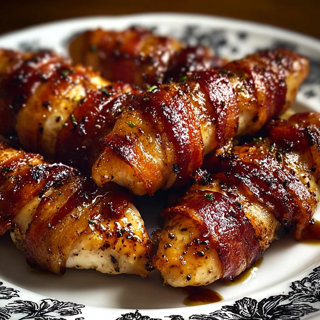 Make Irresistible Bacon Wrapped Chicken Tenders Minutes