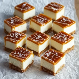 No Bake Caramel Cheesecake Bars