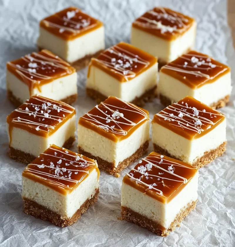Bake Caramel Cheesecake Bars