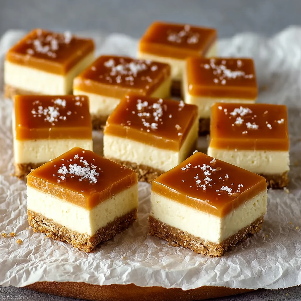Bake Caramel Cheesecake Bars