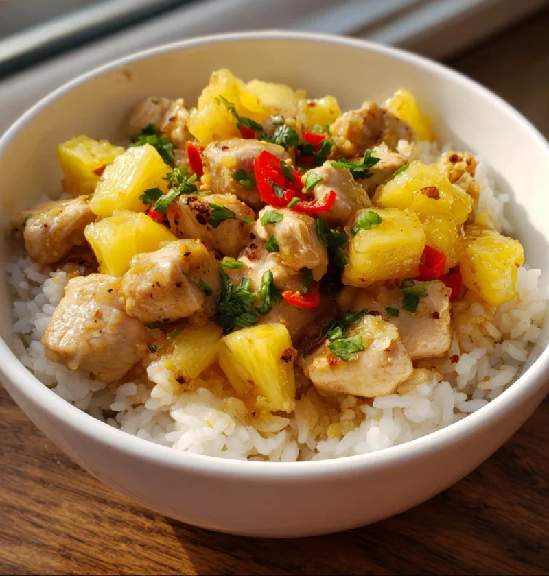 Pineapple Chicken Rice