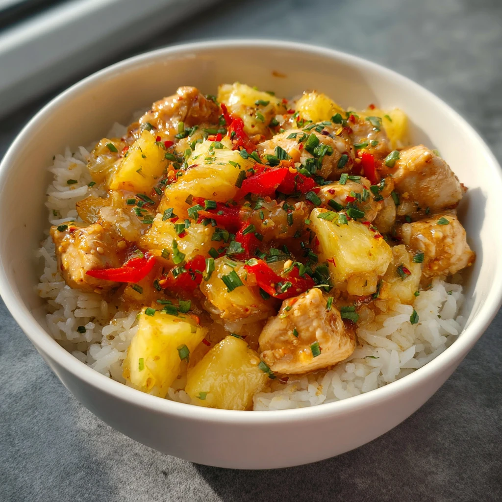 Pineapple Chicken Rice