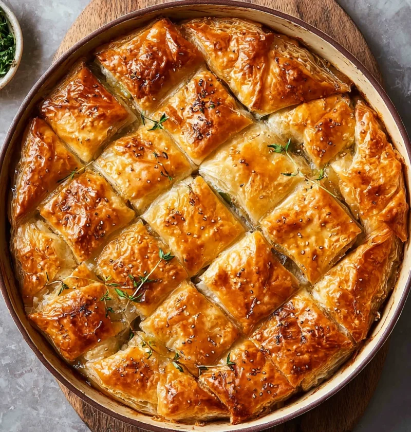 Puff Pastry Chicken Pot Pie