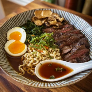 Best Gourmet Steak Ramen (Easy 20-Minute Japanese-Style Dinner)
