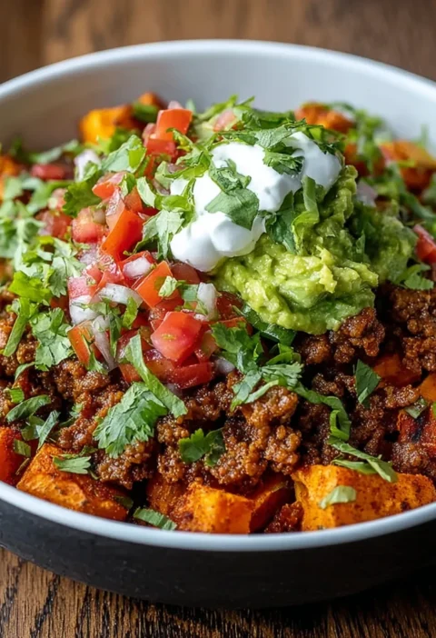Sweet Potato Taco Bowl