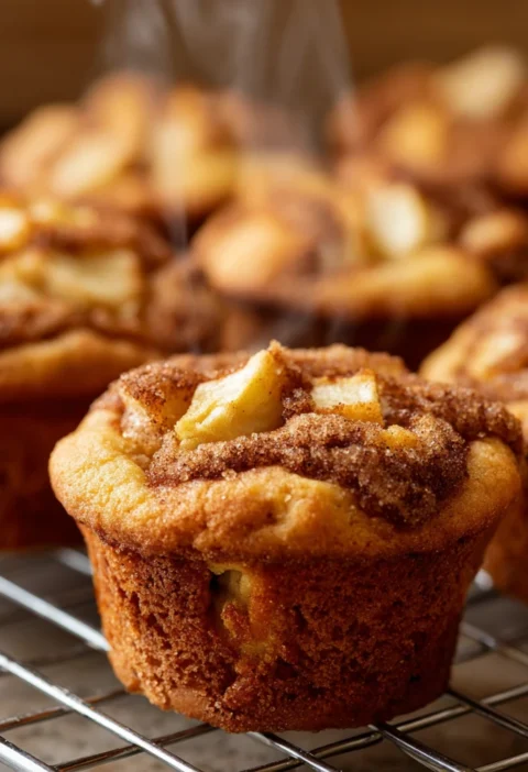 Unleash Divine Apple Cinnamon Streusel Muffins Recipe