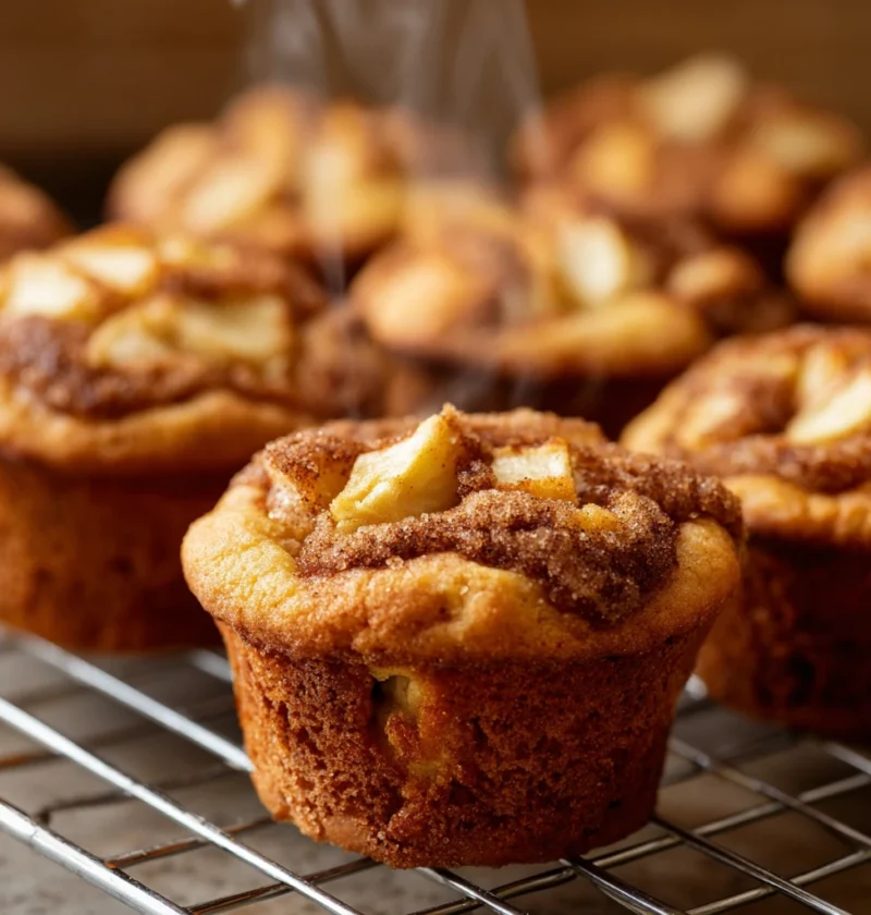 Unleash Divine Apple Cinnamon Streusel Muffins Recipe