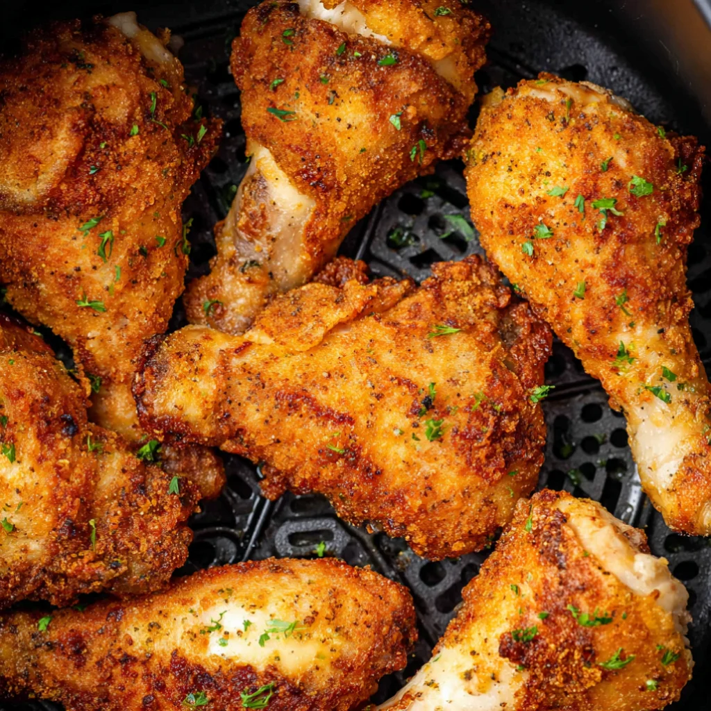 Air Fryer Chicken Drumsticks - air-fryer-chicken-drumsticks-crispy-shake-bake-sty-3