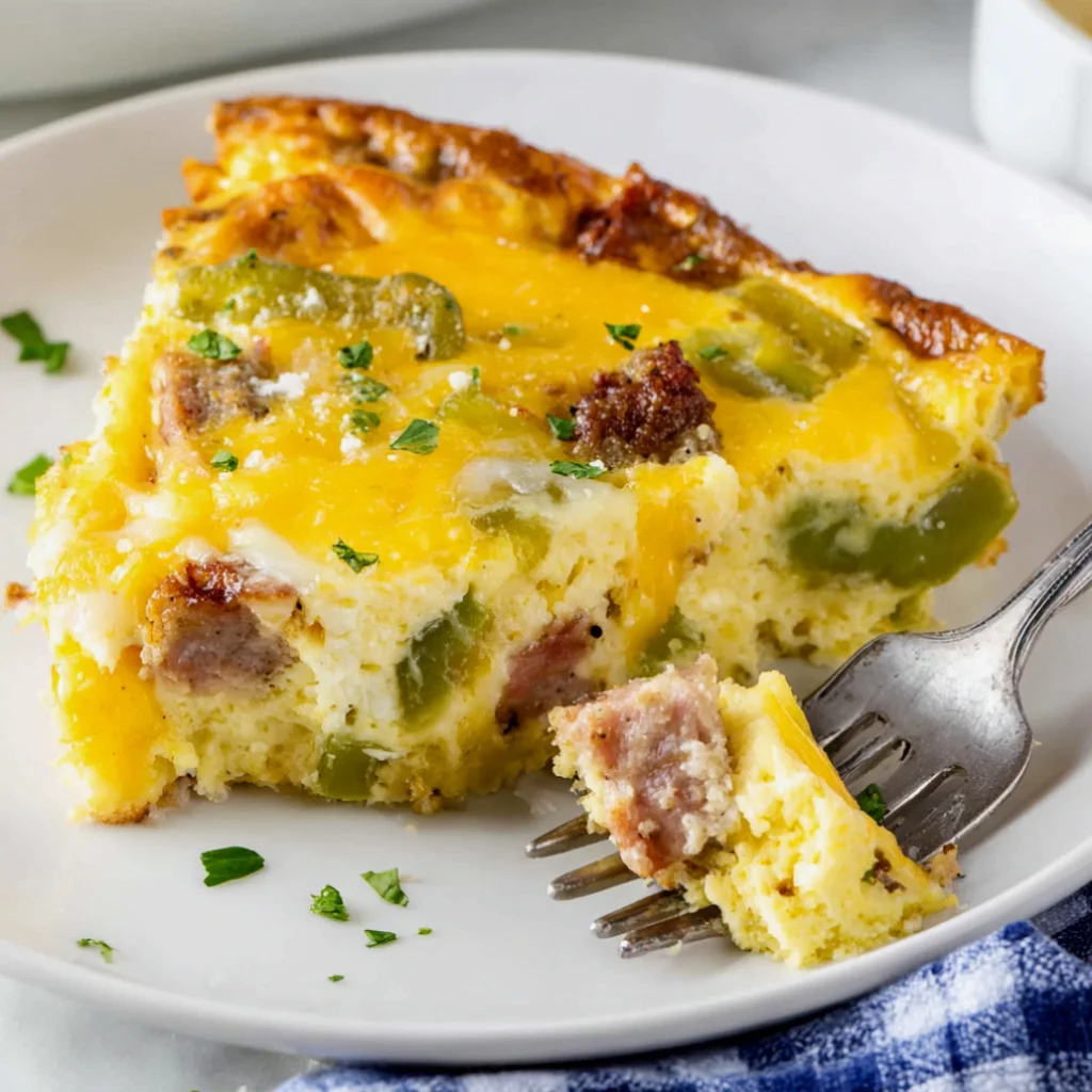 Chicken Sausage Breakfast Casserole - chicken-sausage-breakfast-casserole-3