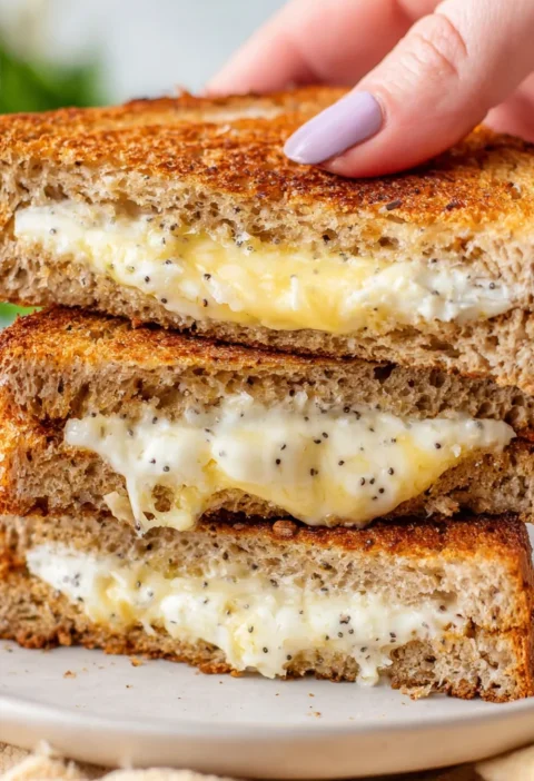 Cottage Cheese Grilled Cheese