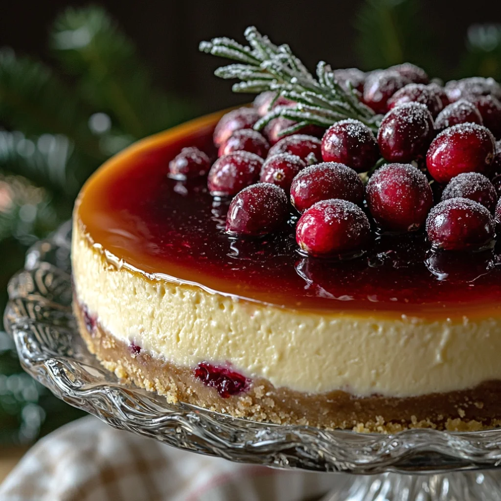 Cranberry Orange Cheesecake - cranberry-orange-cheesecake-3