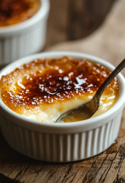 Eggnog Crème Brûlée