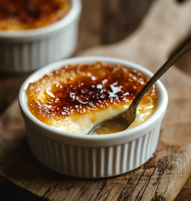 Eggnog Crème Brûlée