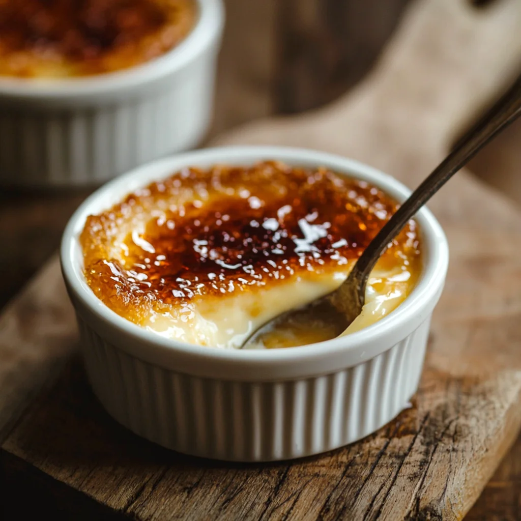 Eggnog Crème Brûlée