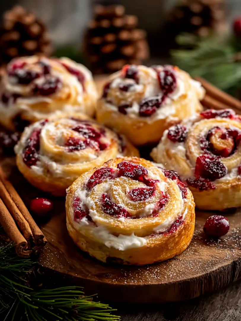 Festive Cranberry Cream Cheese Pinwheels - festive-cranberry-cream-cheese-pinwheels-that-wow-3
