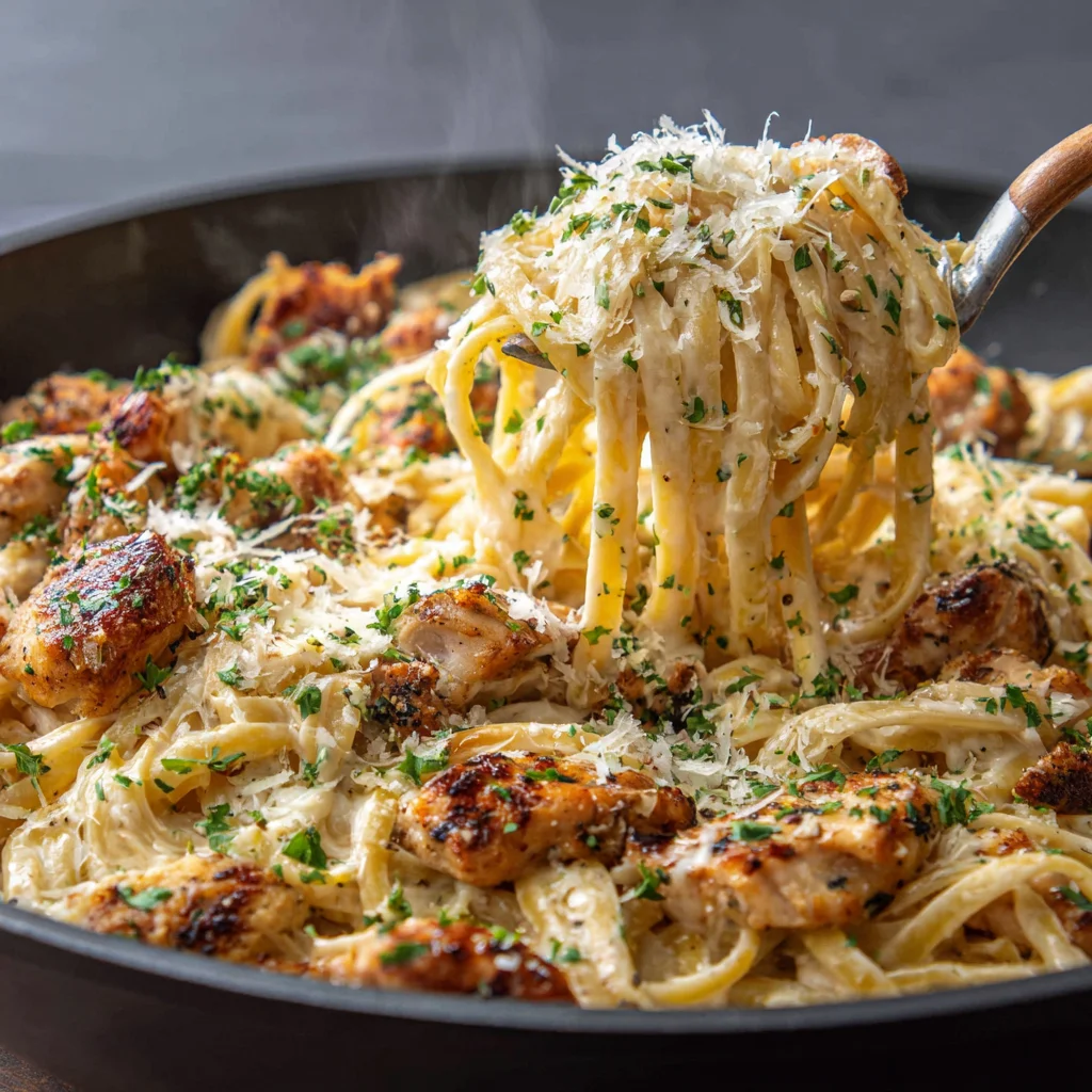Garlic Butter Chicken Pasta - garlic-butter-chicken-pasta-3