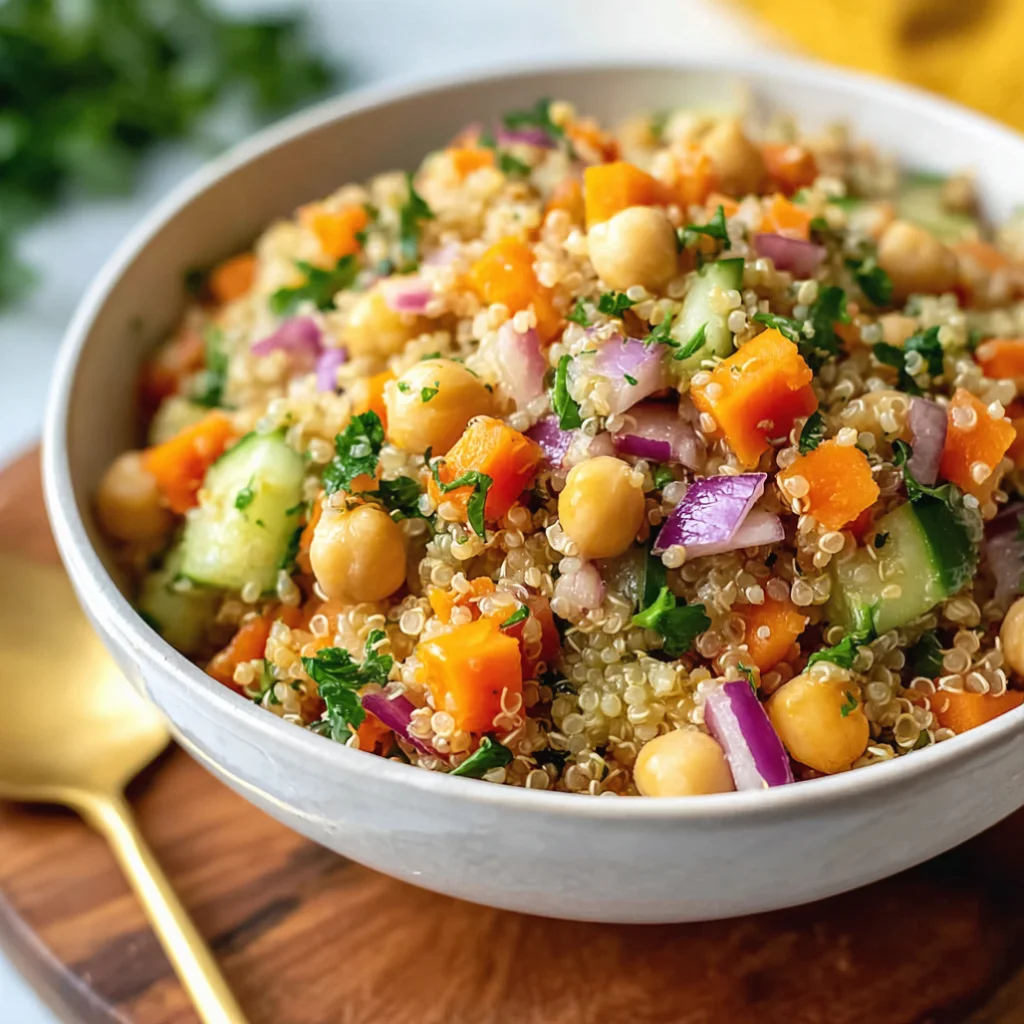 Irresistible Lemon Herb Quinoa With Garbanzo Beans - irresistible-lemon-herb-quinoa-with-garbanzo-beans-3