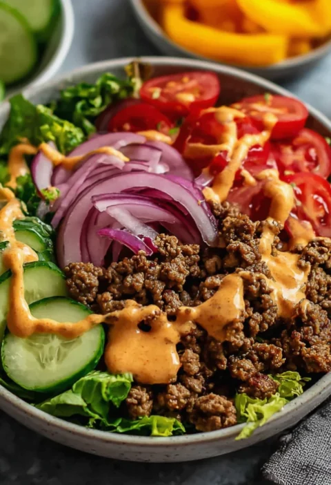 smash burger bowl