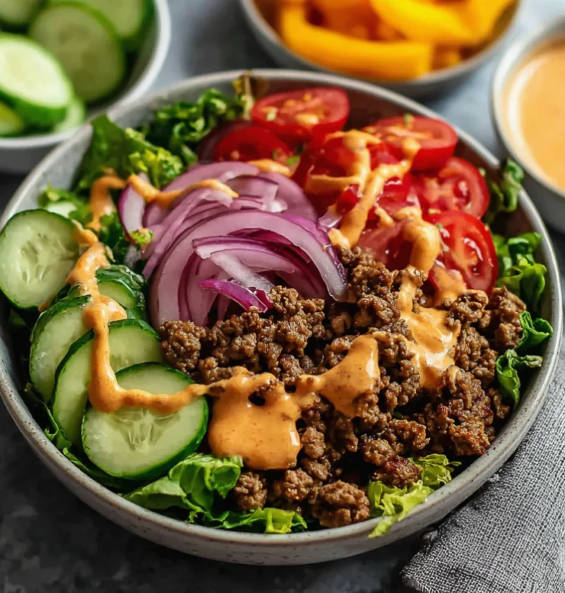 smash burger bowl