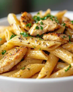 Sticky Smoky Ranch Honey Chicken Pasta