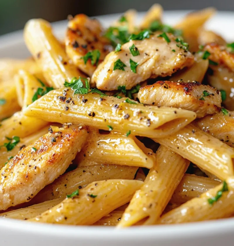 Sticky Smoky Ranch Honey Chicken Pasta